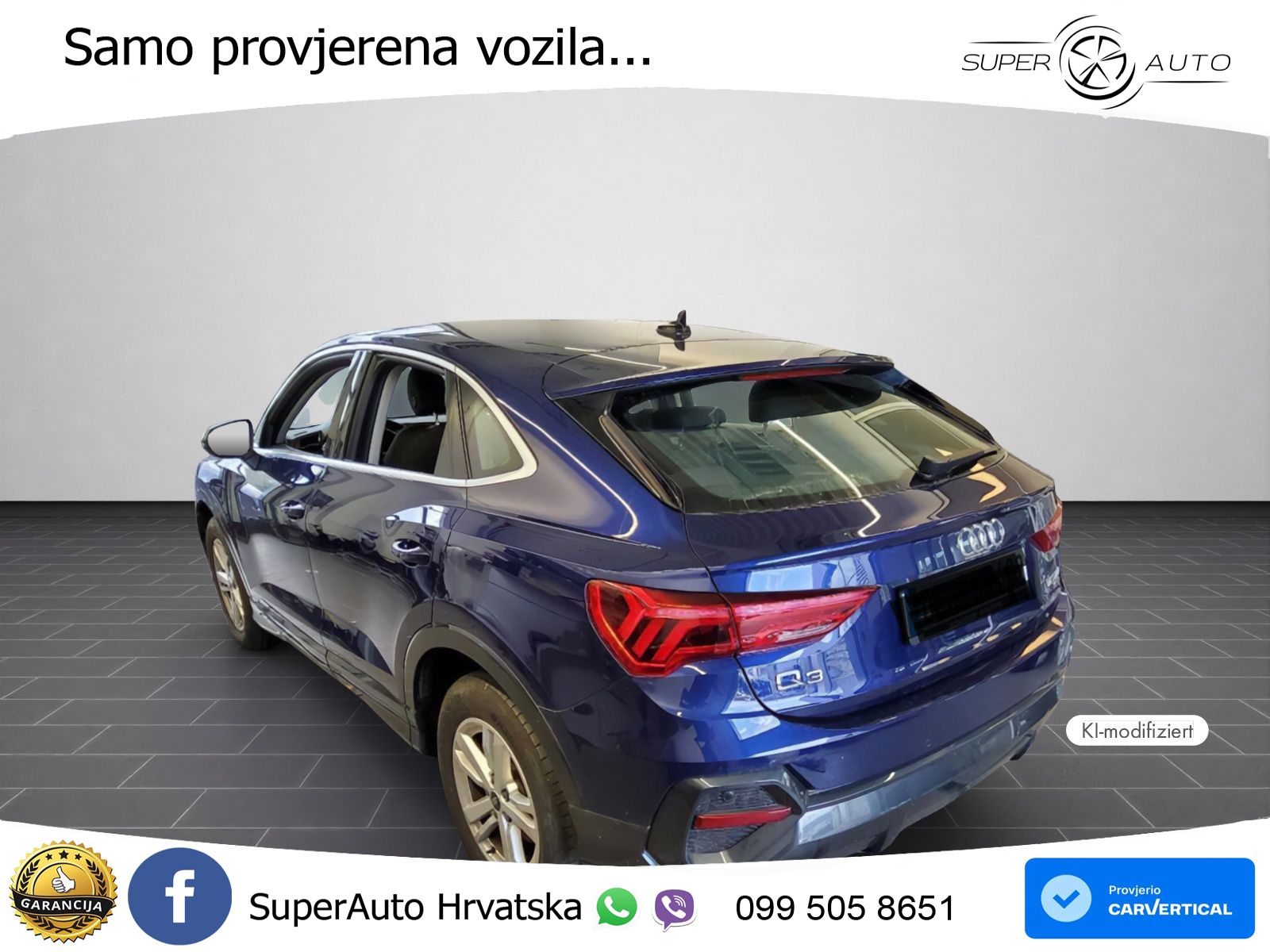 Audi Q3 Sportback 40 TFSI (190 KS) quattro S tronic