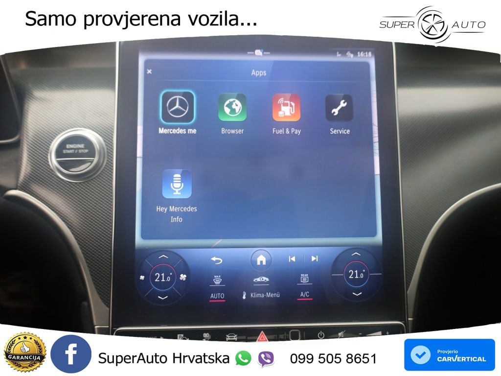 Mercedes GLC 400e (381 KS) 4MATIC 9G-TRONIC ZRAČNI+ACC+GR SJED+KAM+PANO