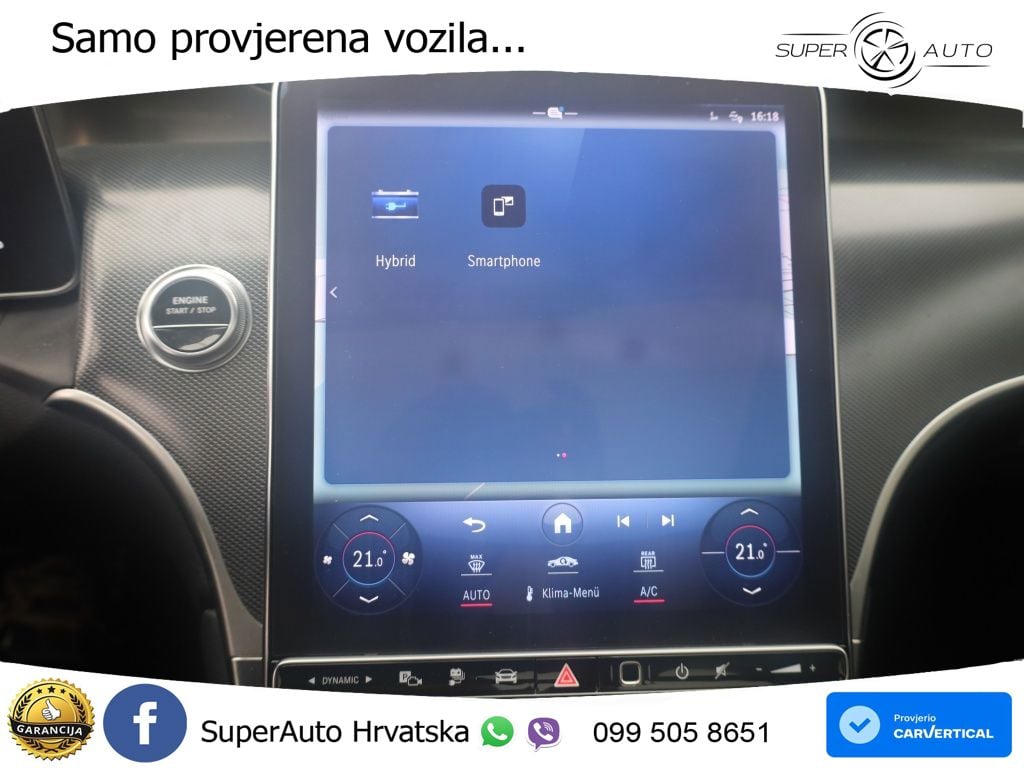 Mercedes GLC 400e (381 KS) 4MATIC 9G-TRONIC ZRAČNI+ACC+GR SJED+KAM+PANO