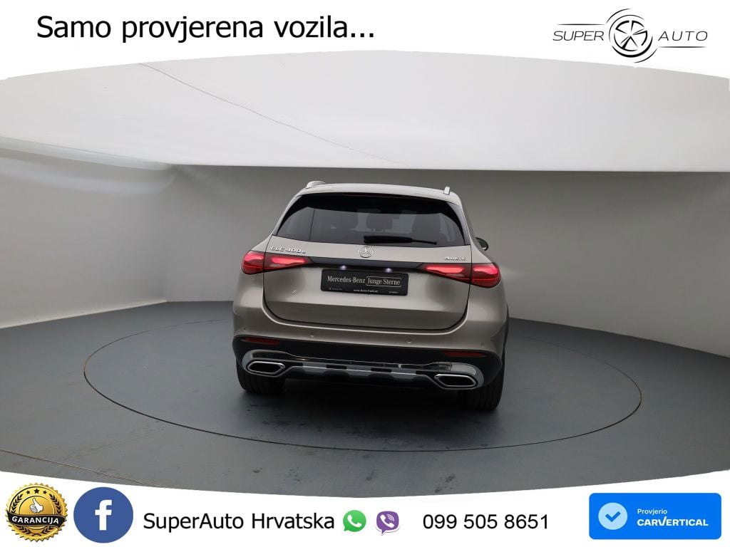 Mercedes GLC 400e (381 KS) 4MATIC 9G-TRONIC ZRAČNI+ACC+GR SJED+KAM+PANO