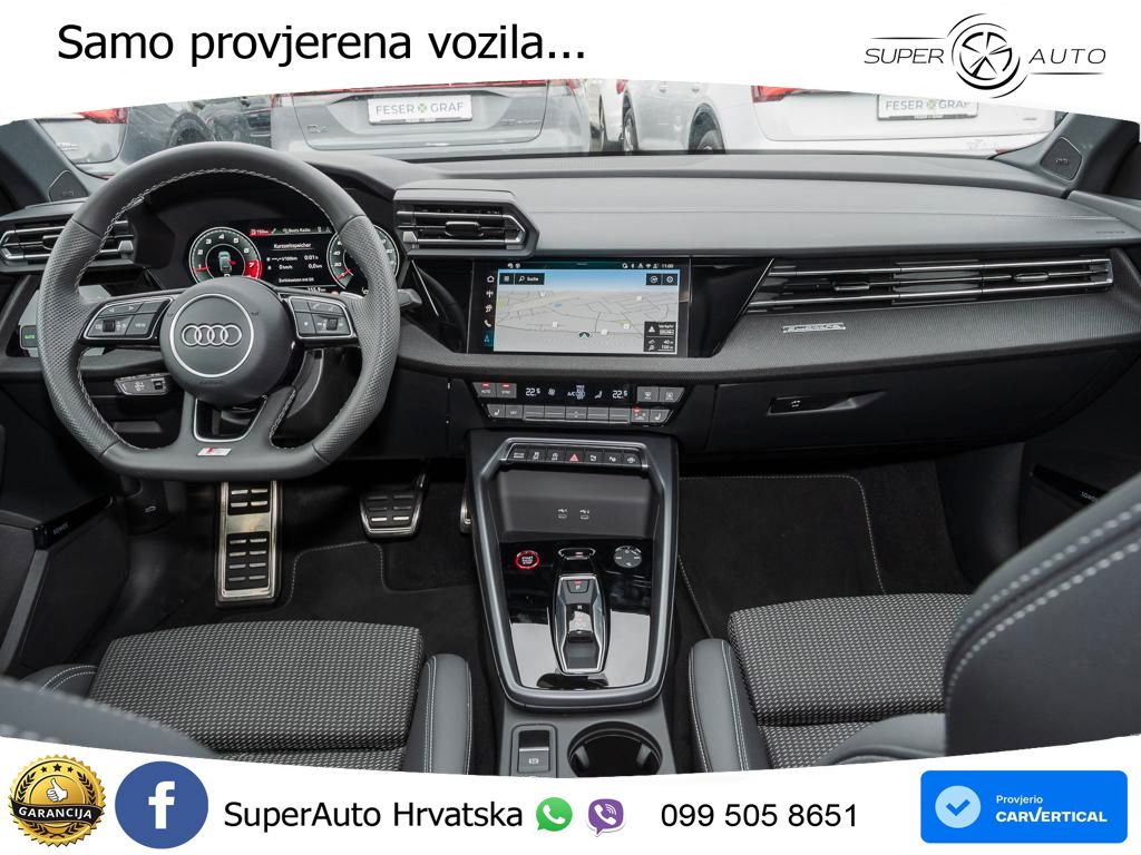 Audi S3 2.0 TFSI (333 KS) quattro S tronic LED+GR SJED+ACC