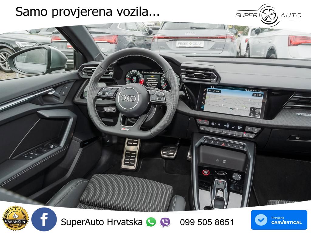 Audi S3 2.0 TFSI (333 KS) quattro S tronic LED+GR SJED+ACC