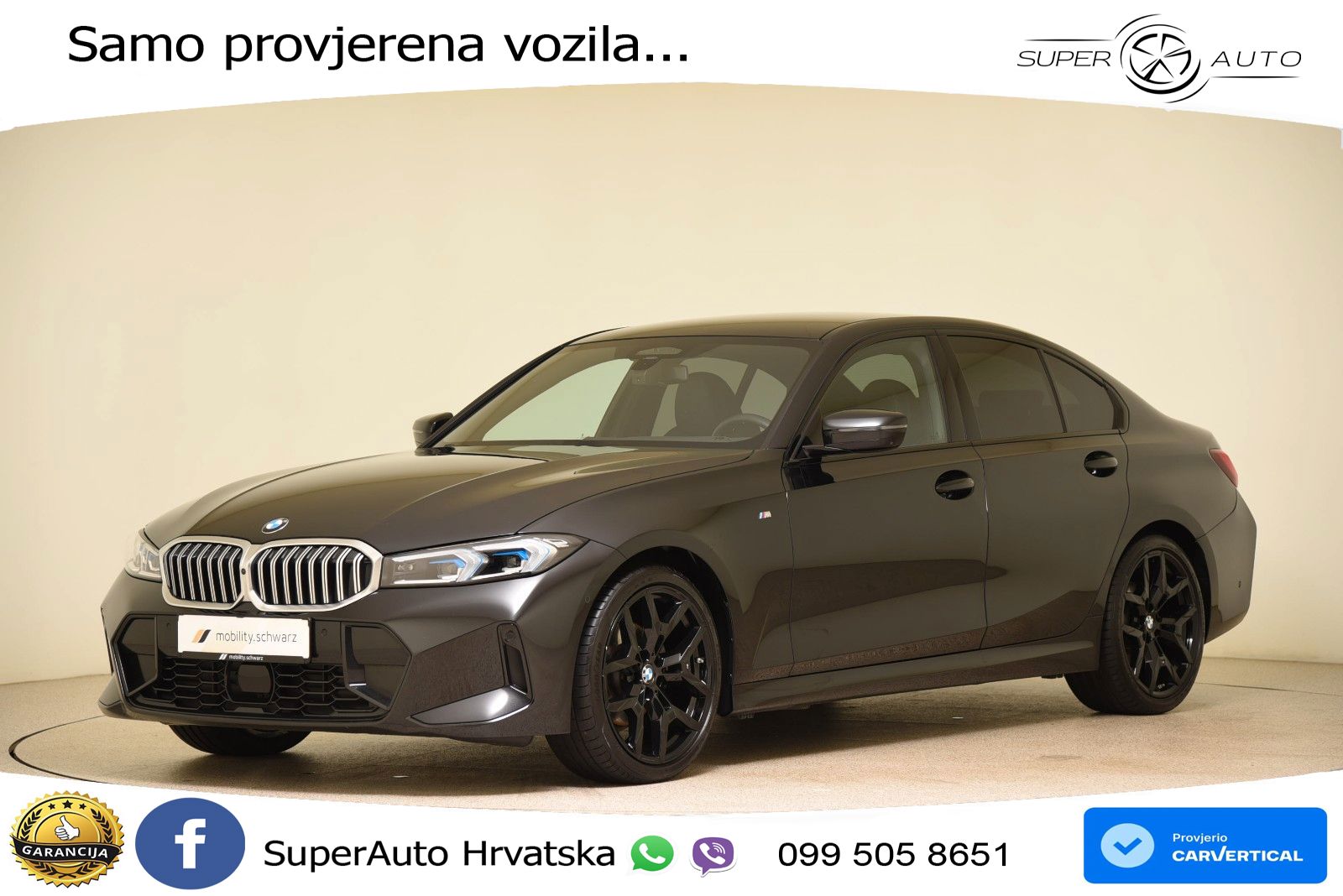 BMW 320d (190 KS) xDrive Steptronic M Sport LED+GR SJED+ACC