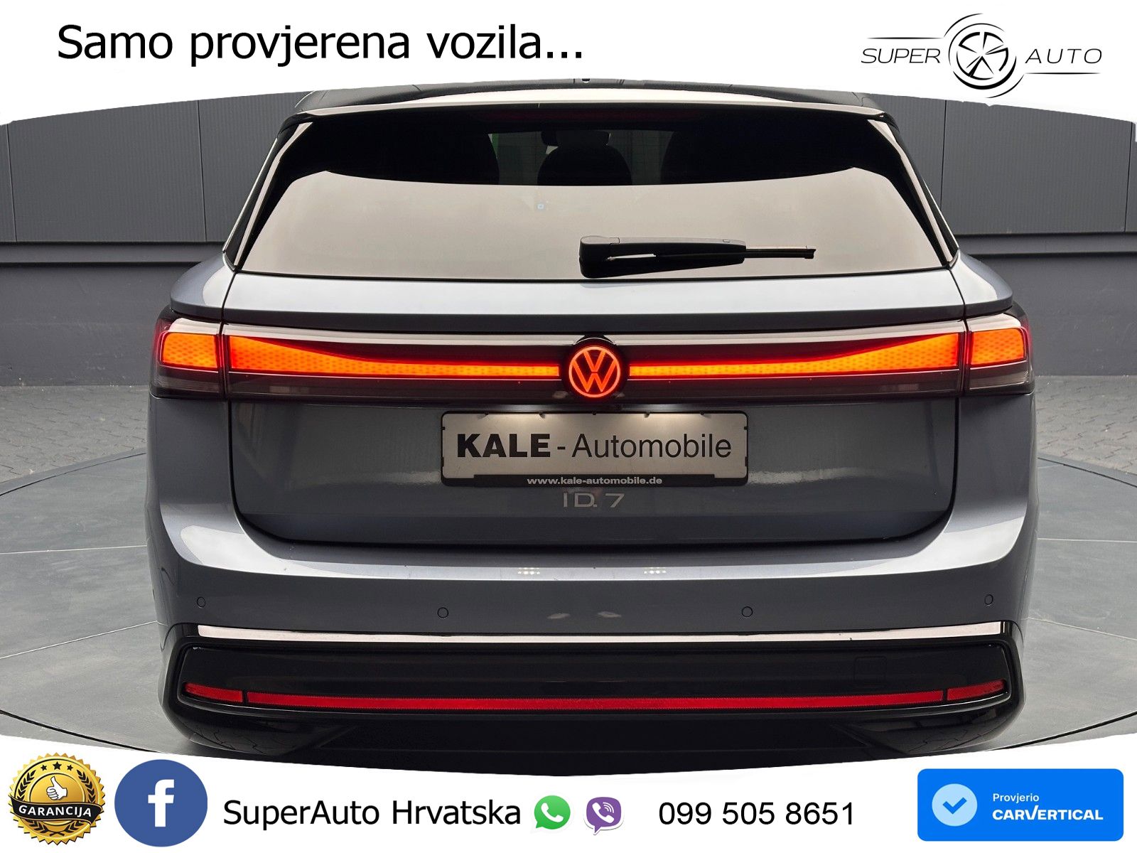 Volkswagen ID.7 Pro 82 kWh (286 KS)