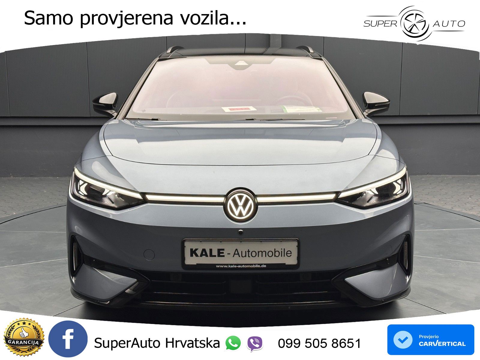 Volkswagen ID.7 Pro 82 kWh (286 KS)