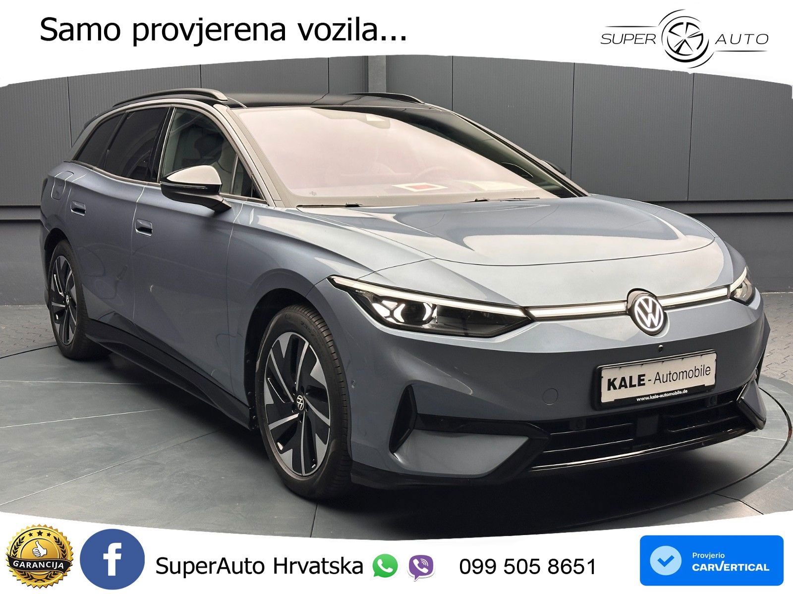 Volkswagen ID.7 Pro 82 kWh (286 KS)