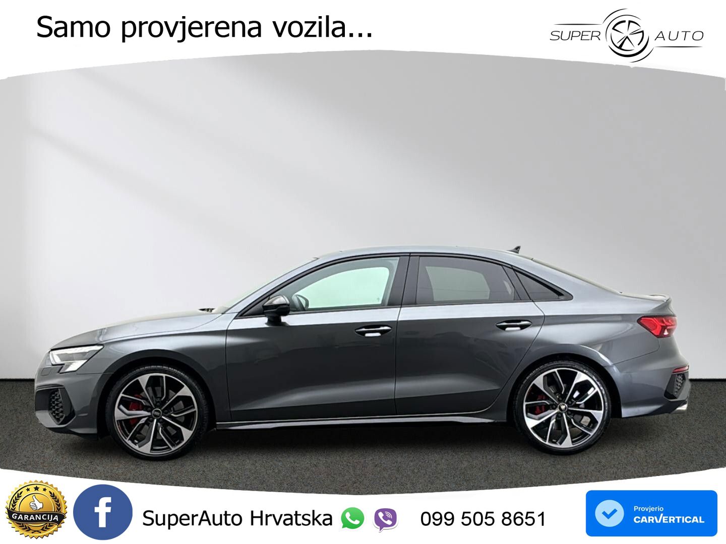 Audi S3 Limuzina 2.0 TFSI (310 KS) quattro S tronic MATRIX+GR SJED+KAM