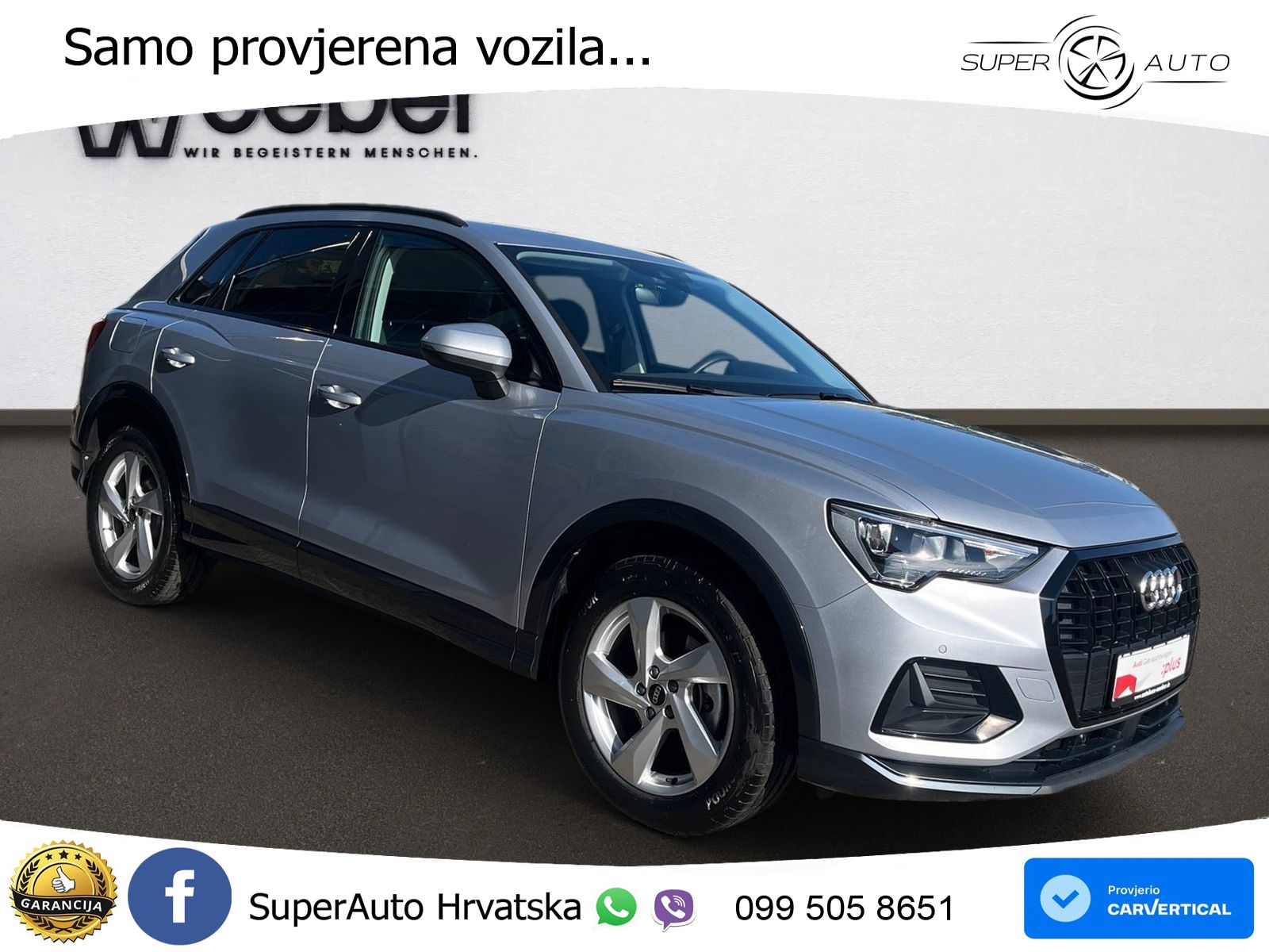 Audi Q3 1.5 TFSI (150 KS) S tronic LED+GR SJED+ACC