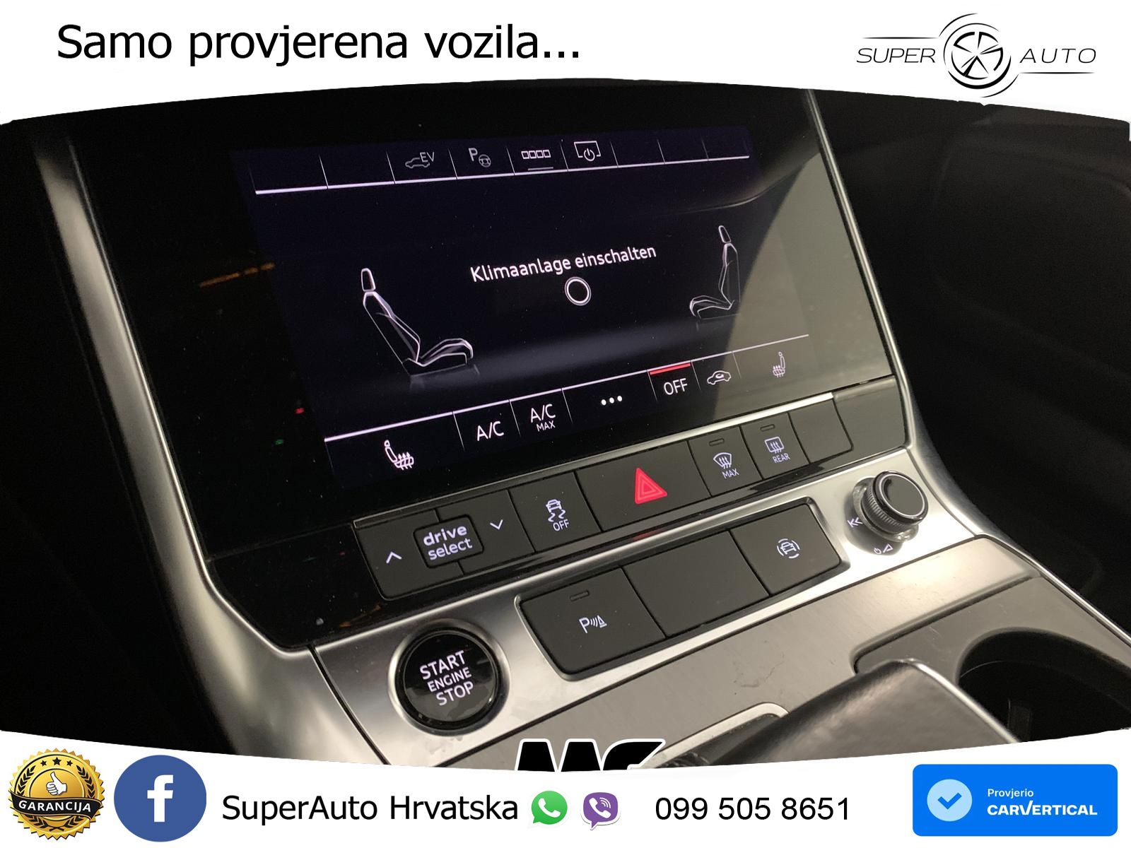 Audi A6 50 TFSIe (299 KS) quattro ultra S tronic S line LED+GR SJED+ACC