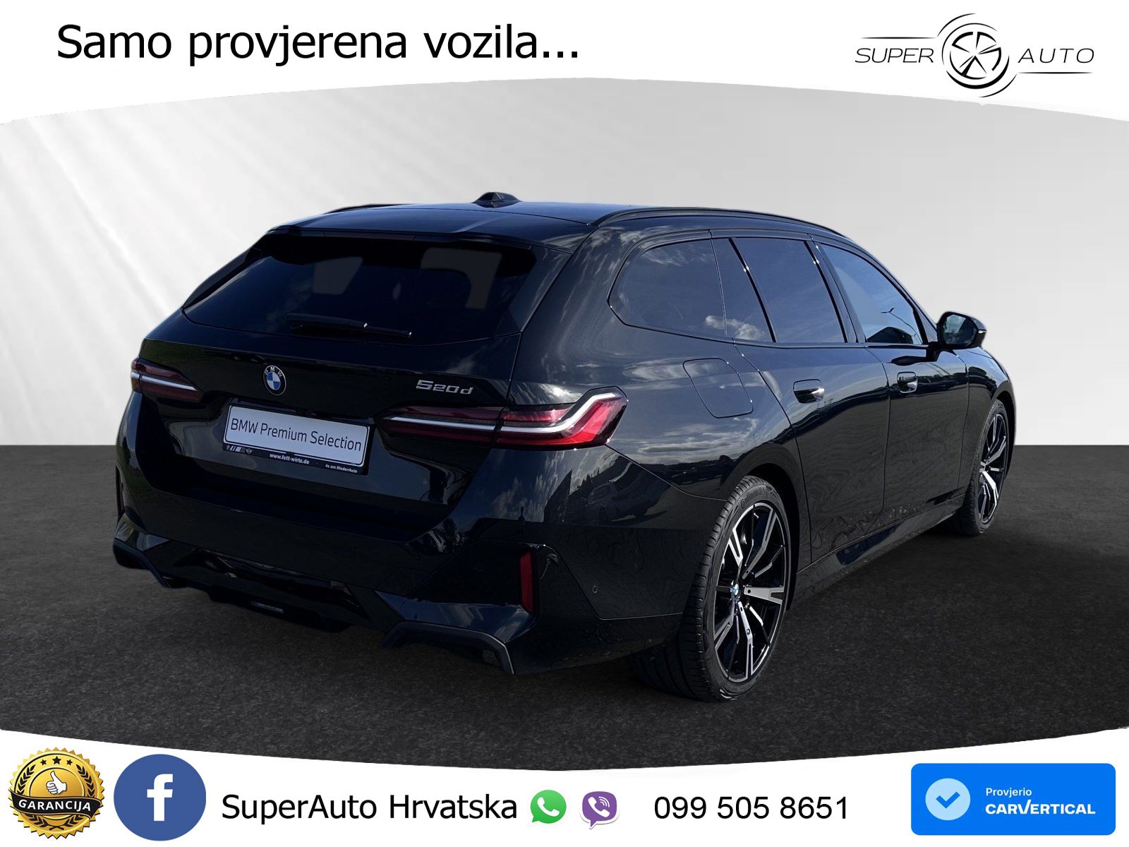 BMW 520d Touring (197 KS) Steptronic M Sport LED+GR SJED+ACC
