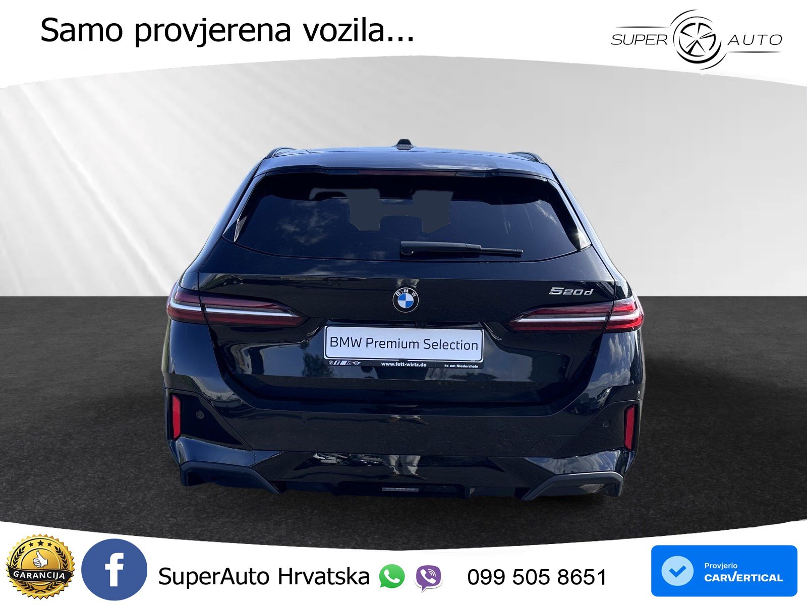 BMW 520d Touring (197 KS) Steptronic M Sport LED+GR SJED+ACC