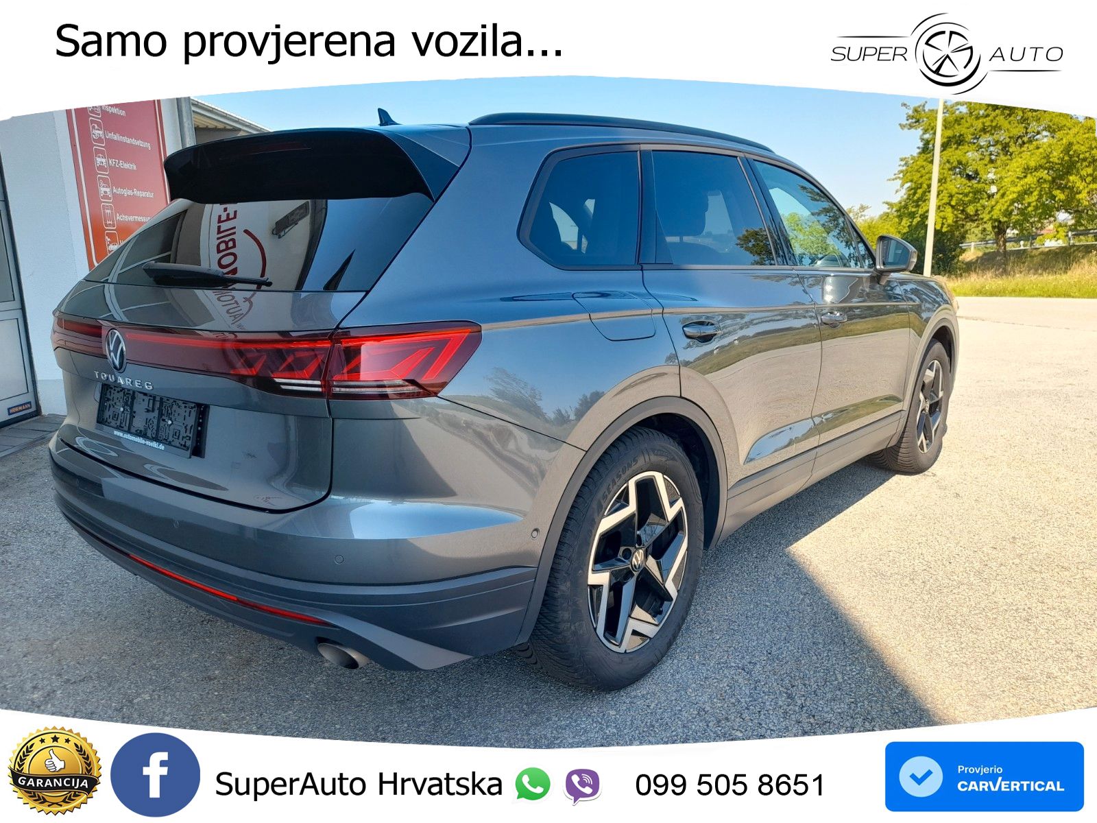 Volkswagen Touareg 3.0 V6 TDI (231 KS) 4MOTION Tiptronic ZRAČNI+ACC+GR SJED+KAM