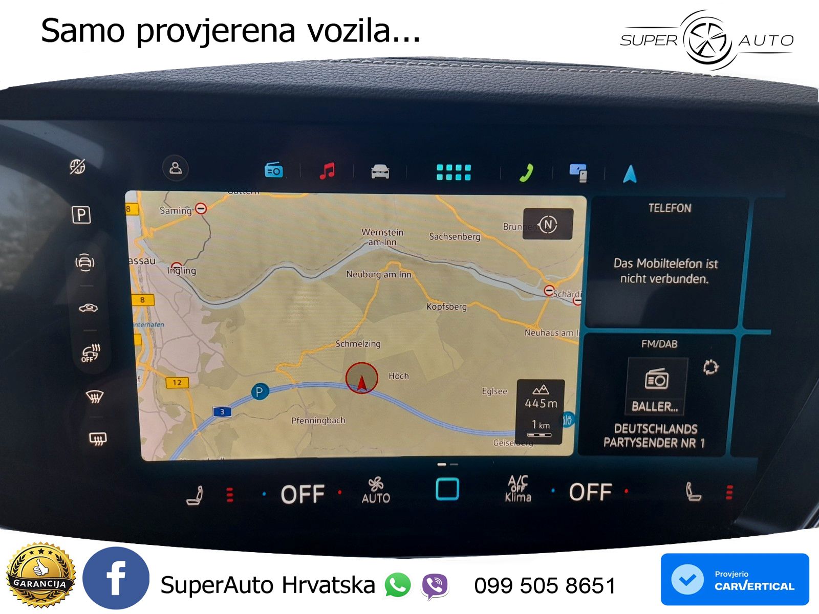 Volkswagen Touareg 3.0 V6 TDI (231 KS) 4MOTION Tiptronic ZRAČNI+ACC+GR SJED+KAM