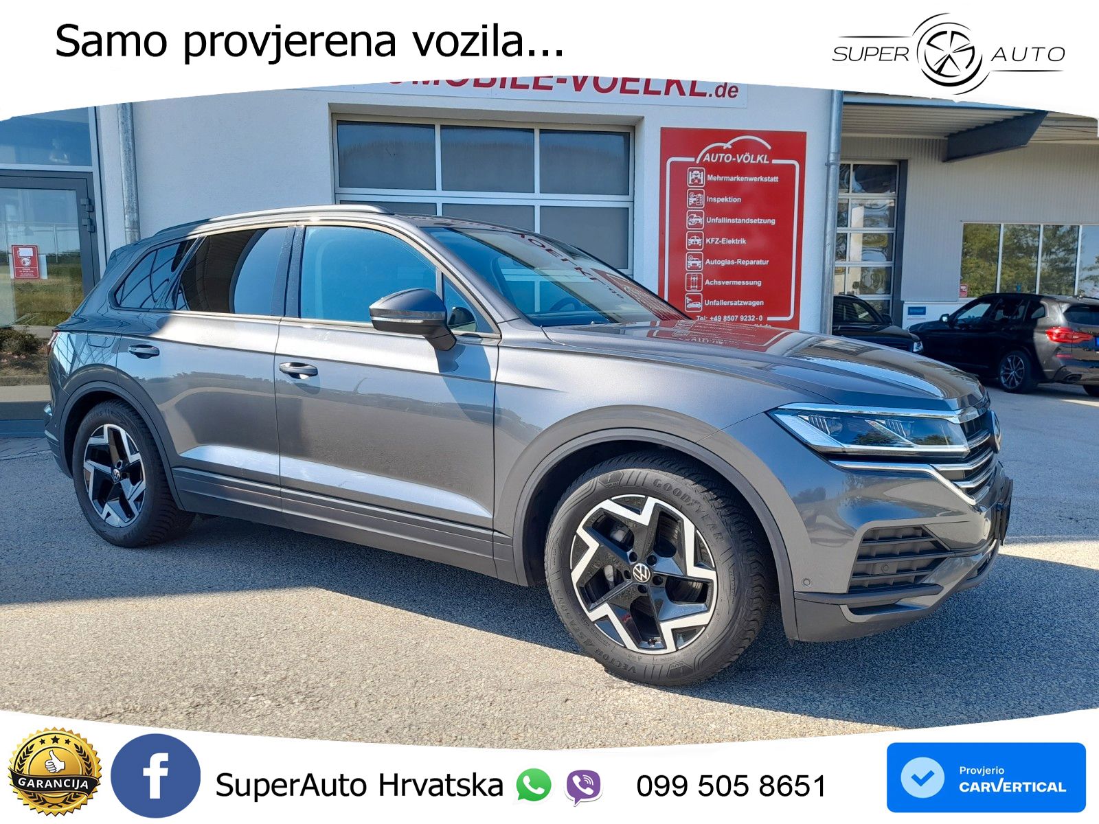 Volkswagen Touareg 3.0 V6 TDI (231 KS) 4MOTION Tiptronic ZRAČNI+ACC+GR SJED+KAM
