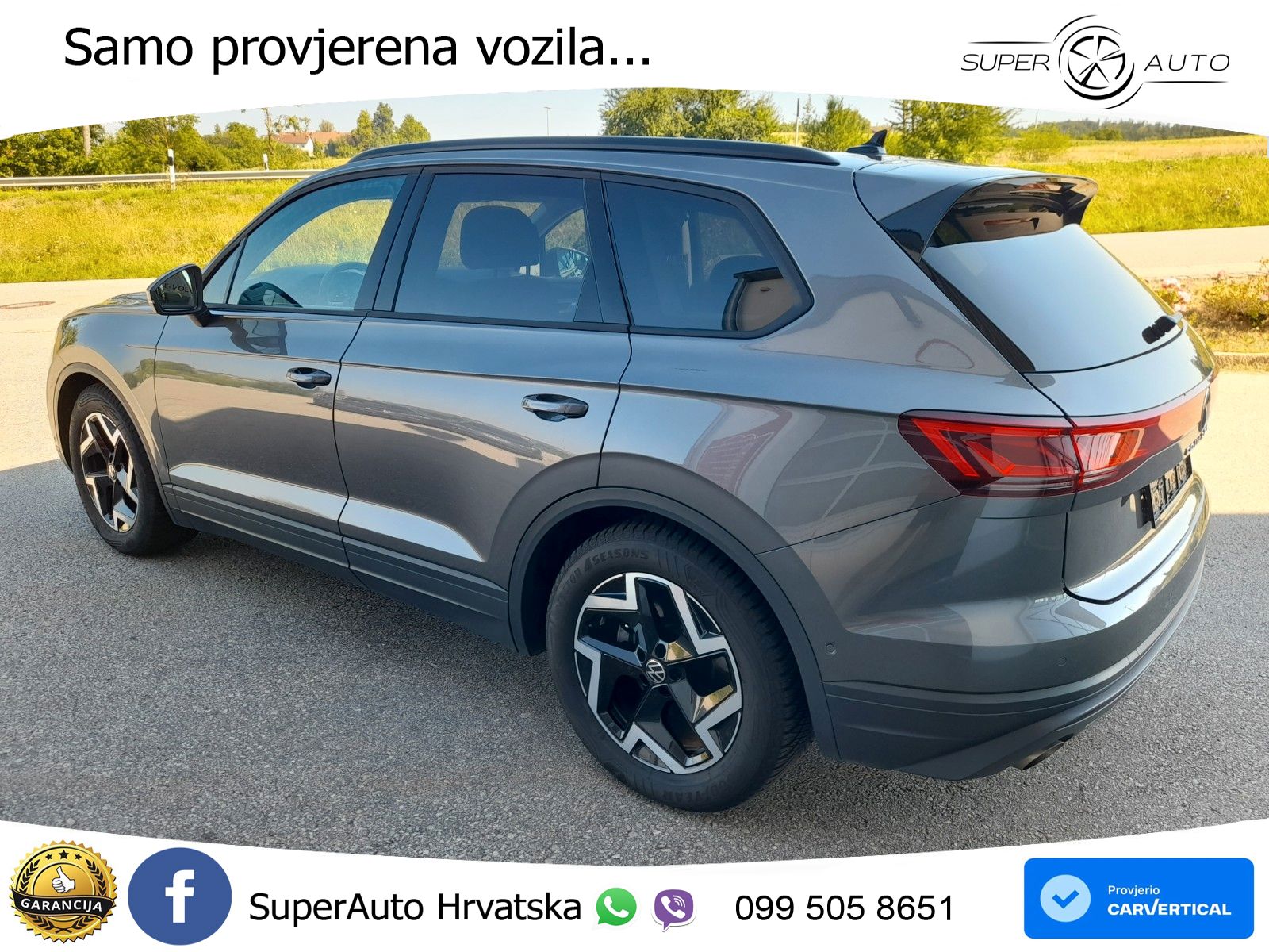 Volkswagen Touareg 3.0 V6 TDI (231 KS) 4MOTION Tiptronic ZRAČNI+ACC+GR SJED+KAM