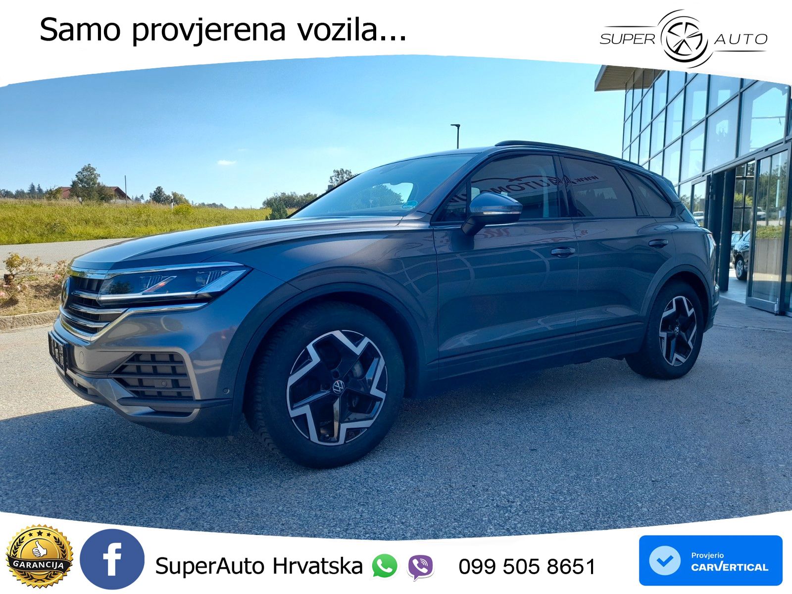 Volkswagen Touareg 3.0 V6 TDI (231 KS) 4MOTION Tiptronic ZRAČNI+ACC+GR SJED+KAM