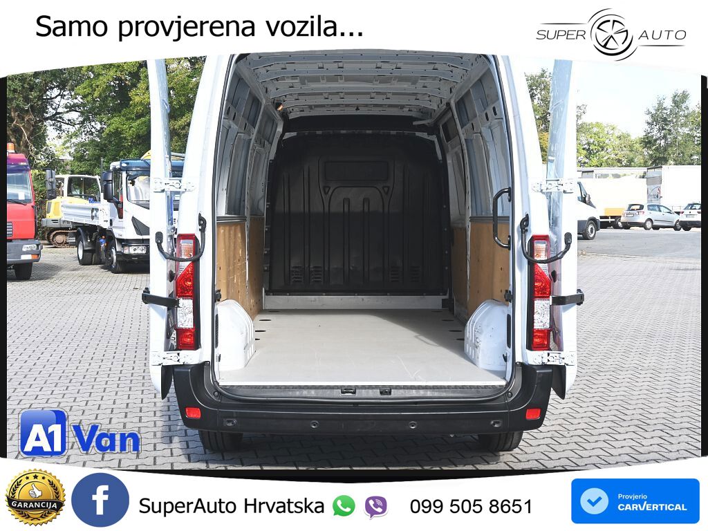 Renault Master Kasten, Klima, PDC, 3-Sitzer 136 KS