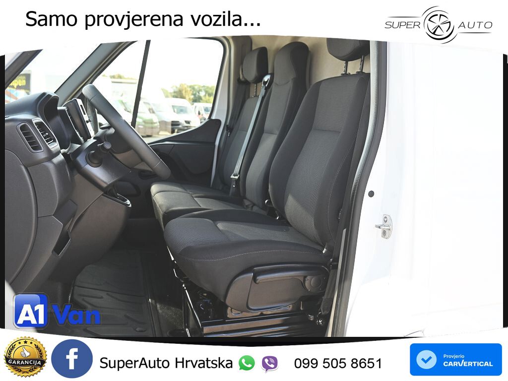 Renault Master Kasten, Klima, PDC, 3-Sitzer 136 KS