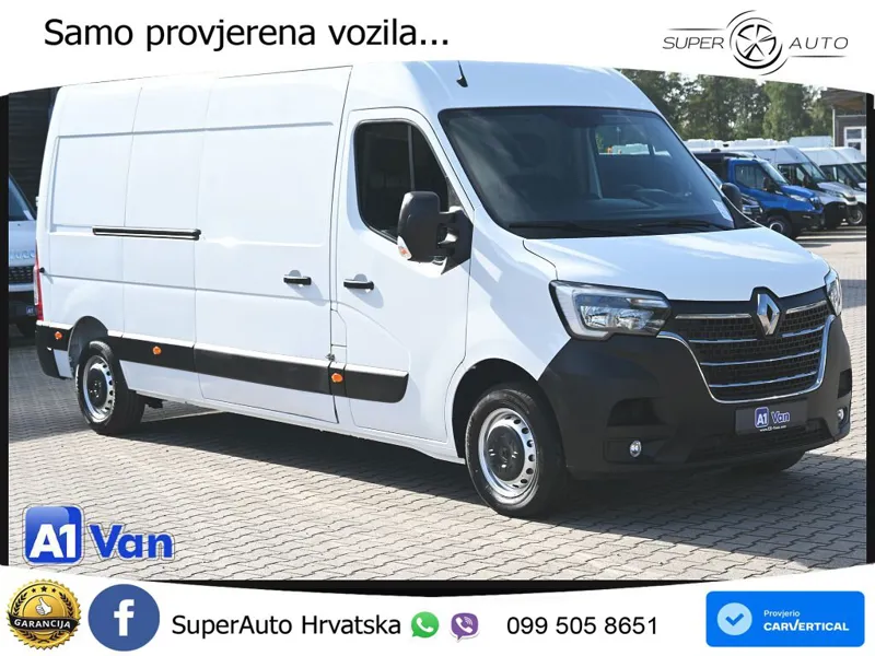 Renault Master Kasten, Klima, PDC, 3-Sitzer 136 KS