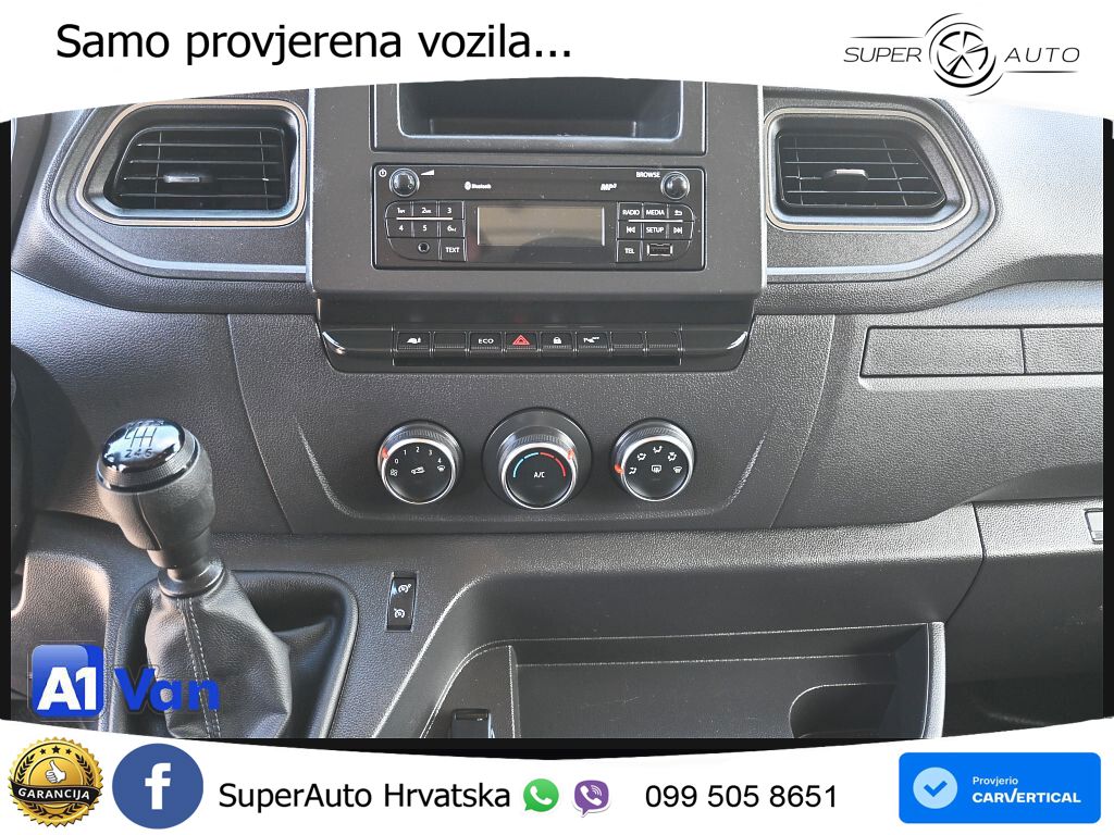 Renault Master Kasten, Klima, PDC, 3-Sitzer 136 KS