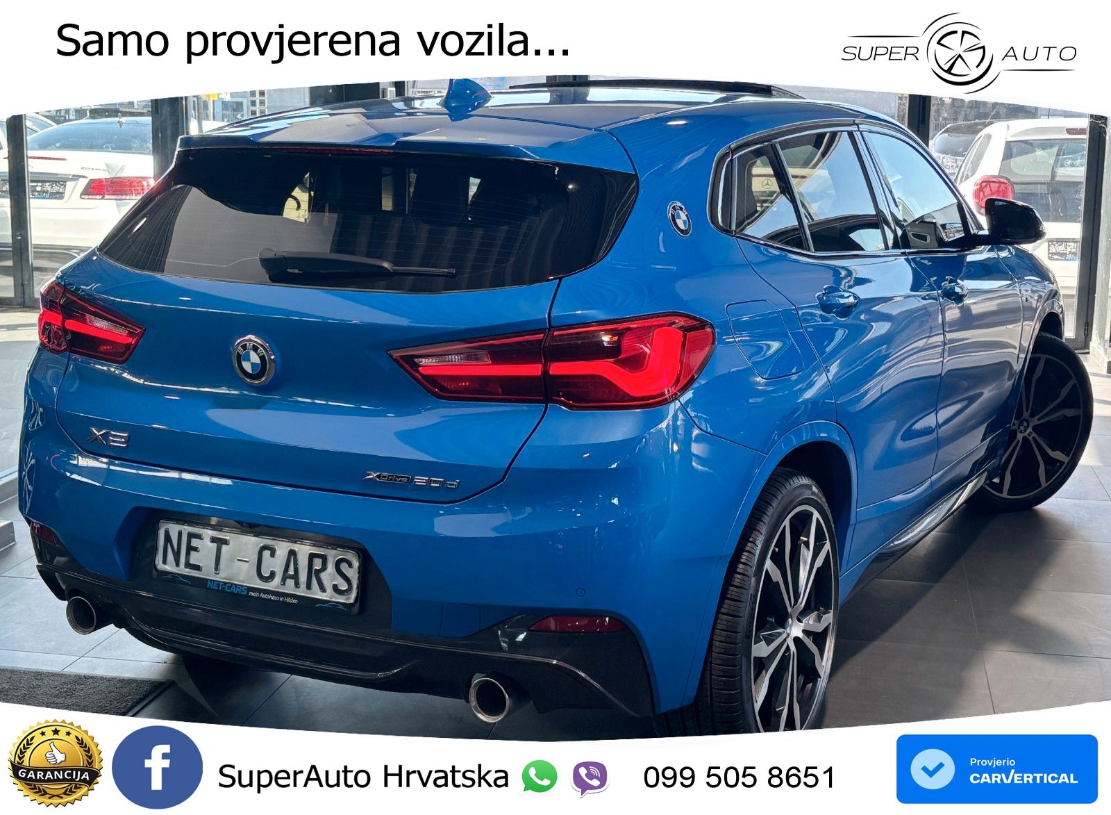 BMW X2 xDrive18d Manual M Sport