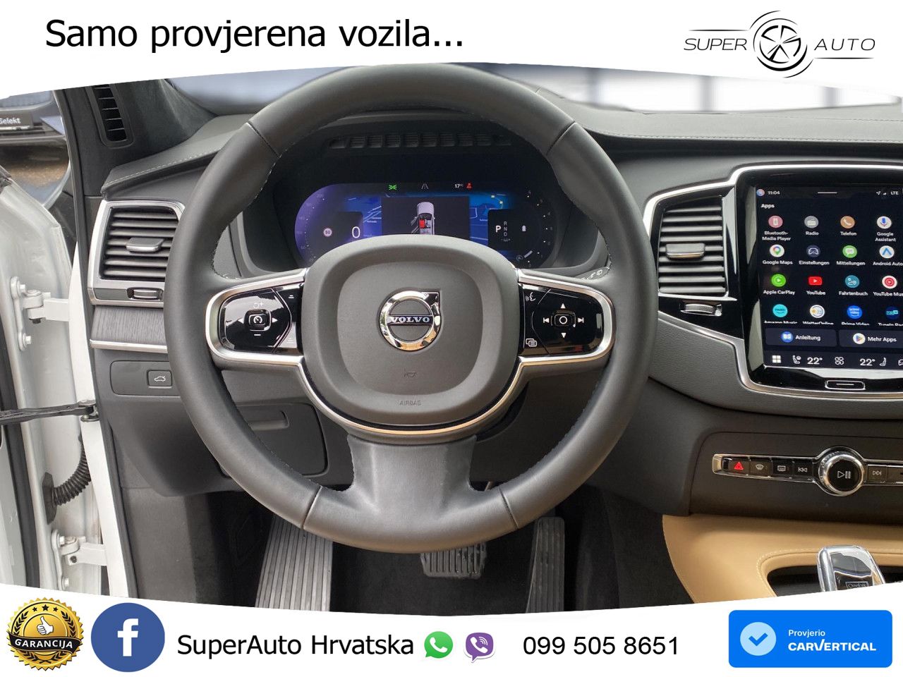 Volvo XC90 2.0 B5 Diesel AWD Automatic LED+GR SJED+ACC