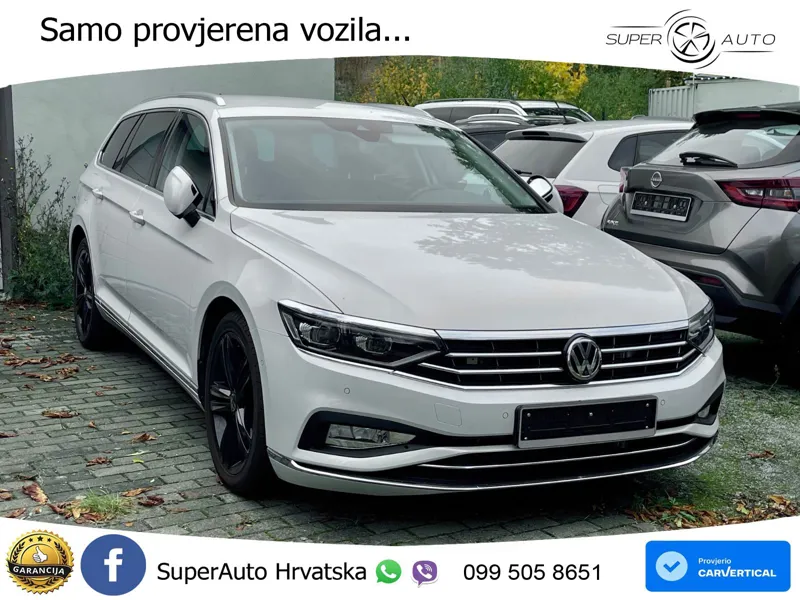 Volkswagen Passat Variant 2.0 TDI (190 KS) DSG Elegance LED+GR SJED+ACC