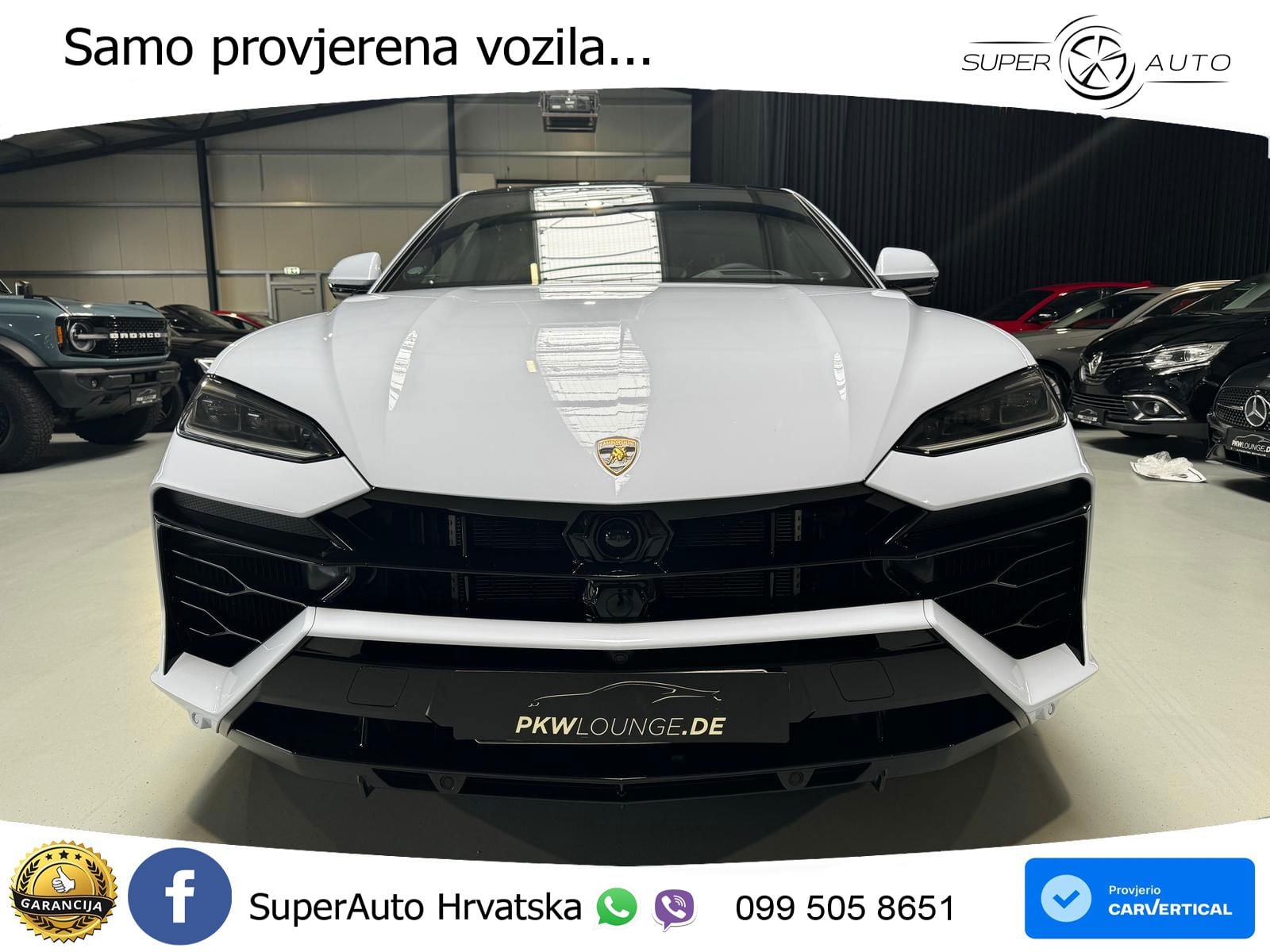 Lamborghini Urus SE 4.0 V8 (800 KS) 4WD Automatic ZRAČNI+ACC+GR SJED+KAM+PANO
