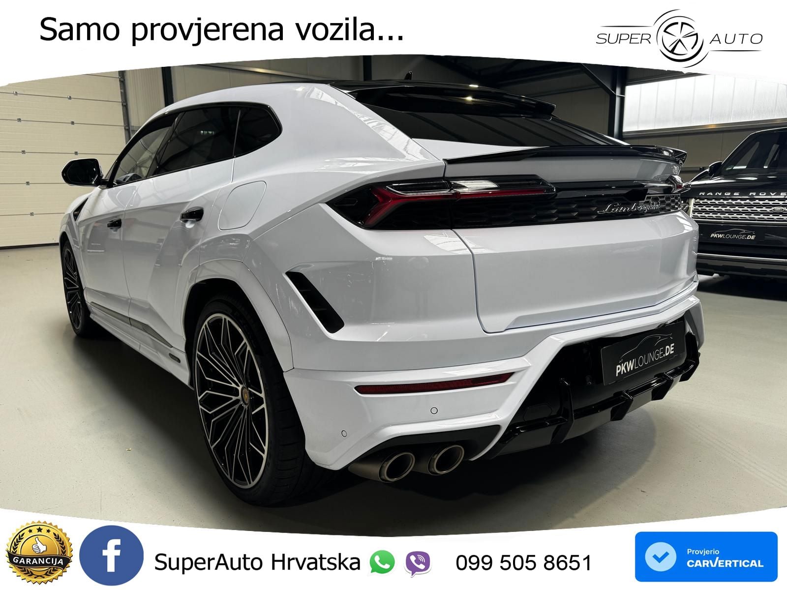 Lamborghini Urus SE 4.0 V8 (800 KS) 4WD Automatic ZRAČNI+ACC+GR SJED+KAM+PANO