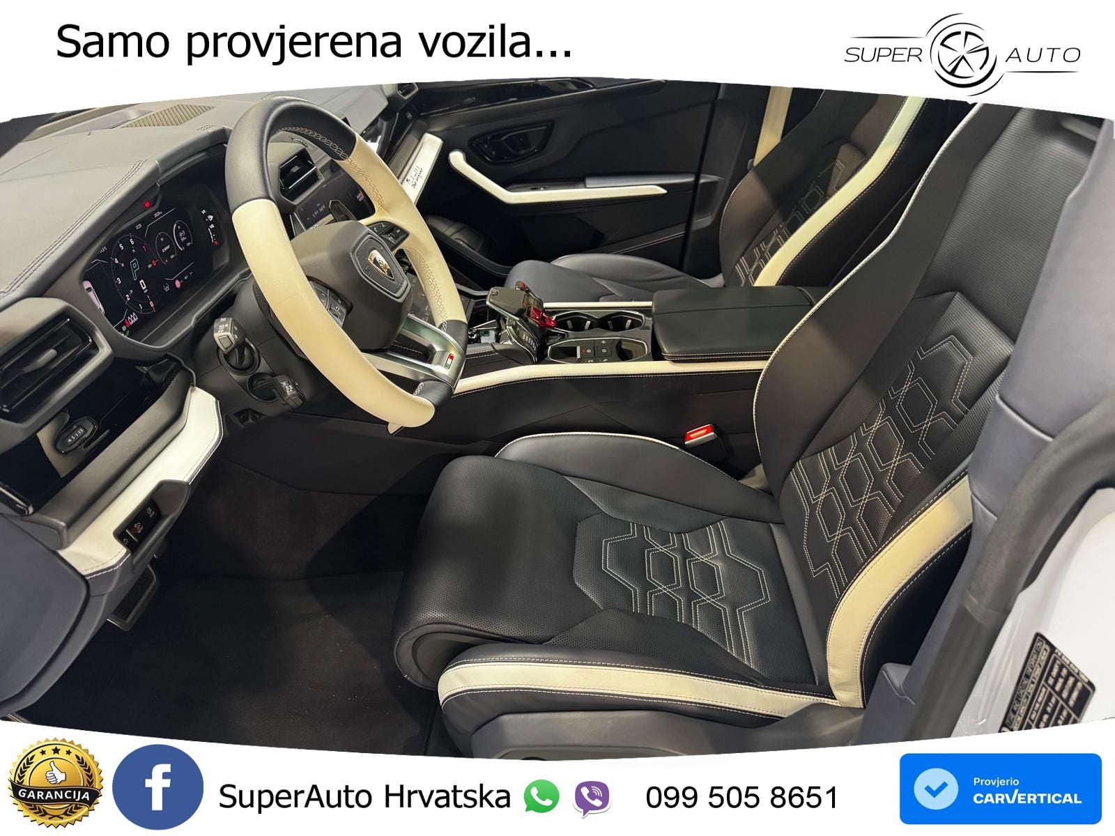 Lamborghini Urus SE 4.0 V8 (800 KS) 4WD Automatic ZRAČNI+ACC+GR SJED+KAM+PANO