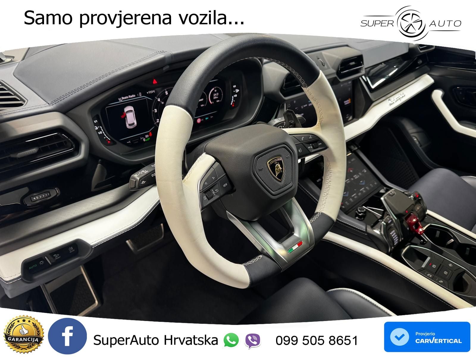 Lamborghini Urus SE 4.0 V8 (800 KS) 4WD Automatic ZRAČNI+ACC+GR SJED+KAM+PANO