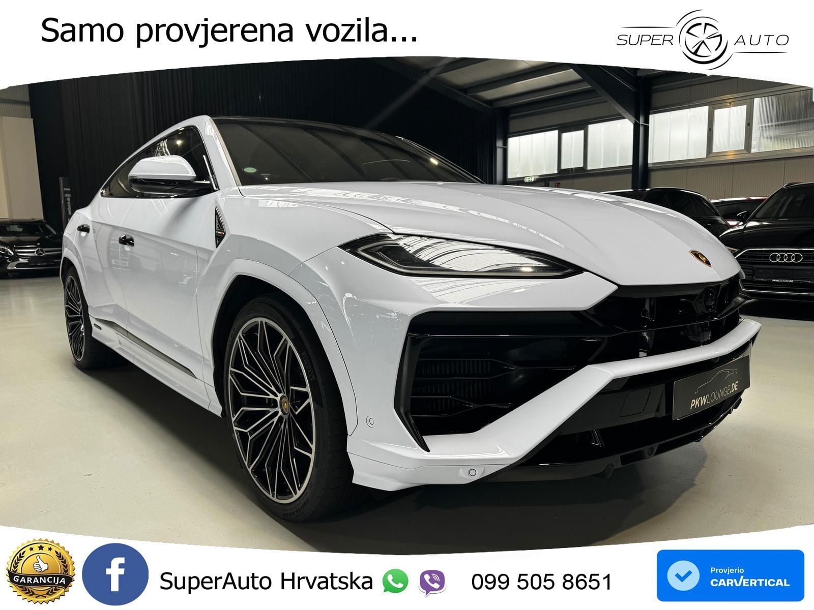 Lamborghini Urus SE 4.0 V8 (800 KS) 4WD Automatic ZRAČNI+ACC+GR SJED+KAM+PANO