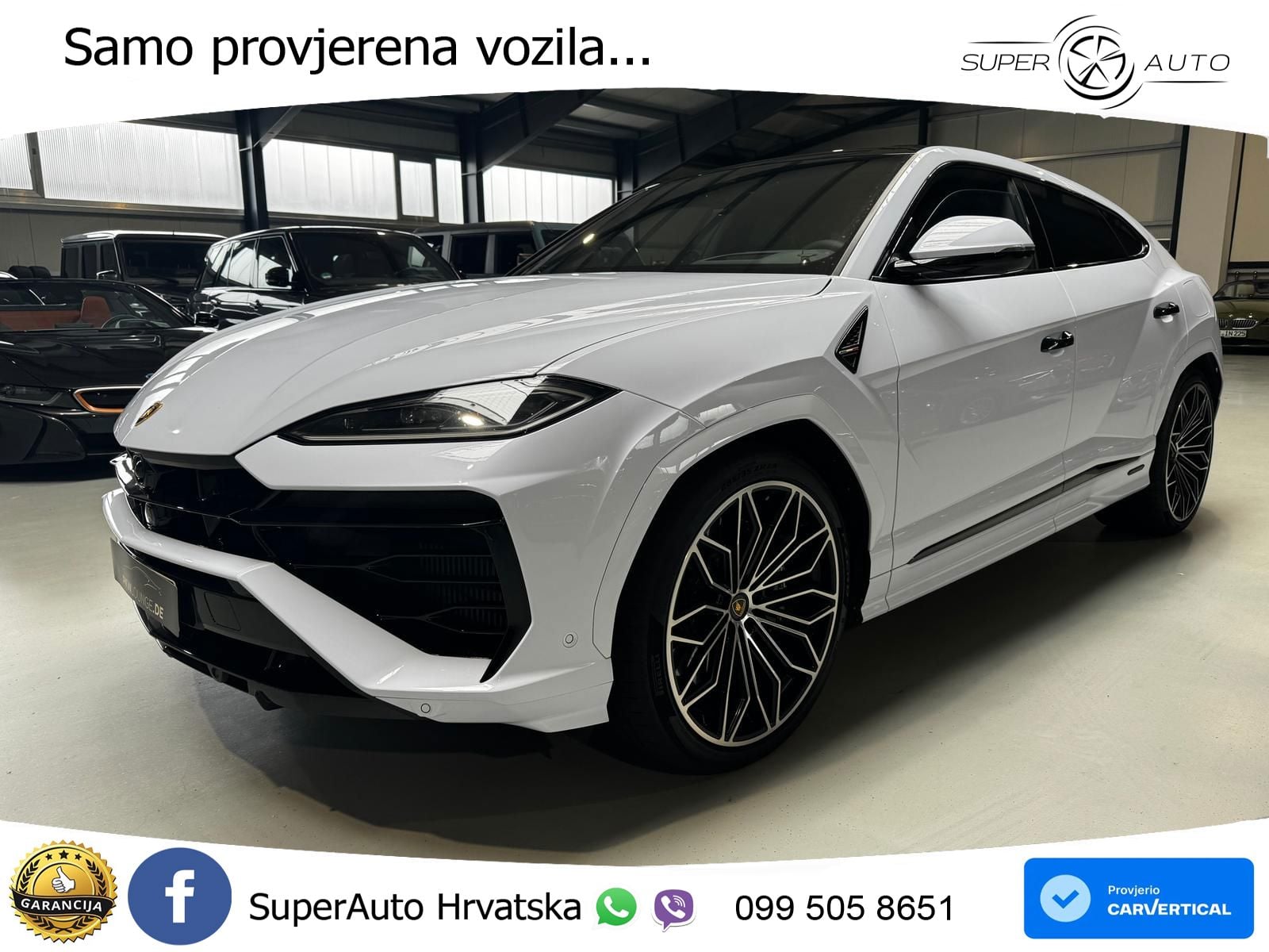 Lamborghini Urus SE 4.0 V8 (800 KS) 4WD Automatic ZRAČNI+ACC+GR SJED+KAM+PANO