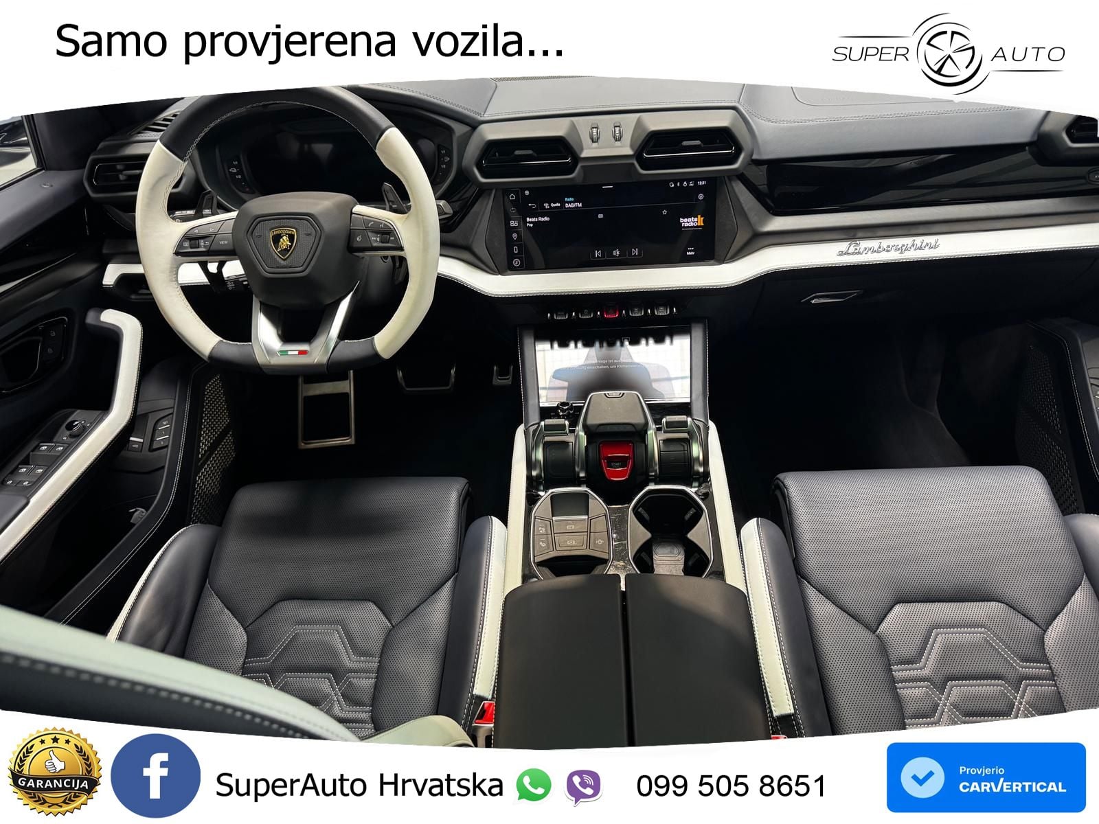 Lamborghini Urus SE 4.0 V8 (800 KS) 4WD Automatic ZRAČNI+ACC+GR SJED+KAM+PANO