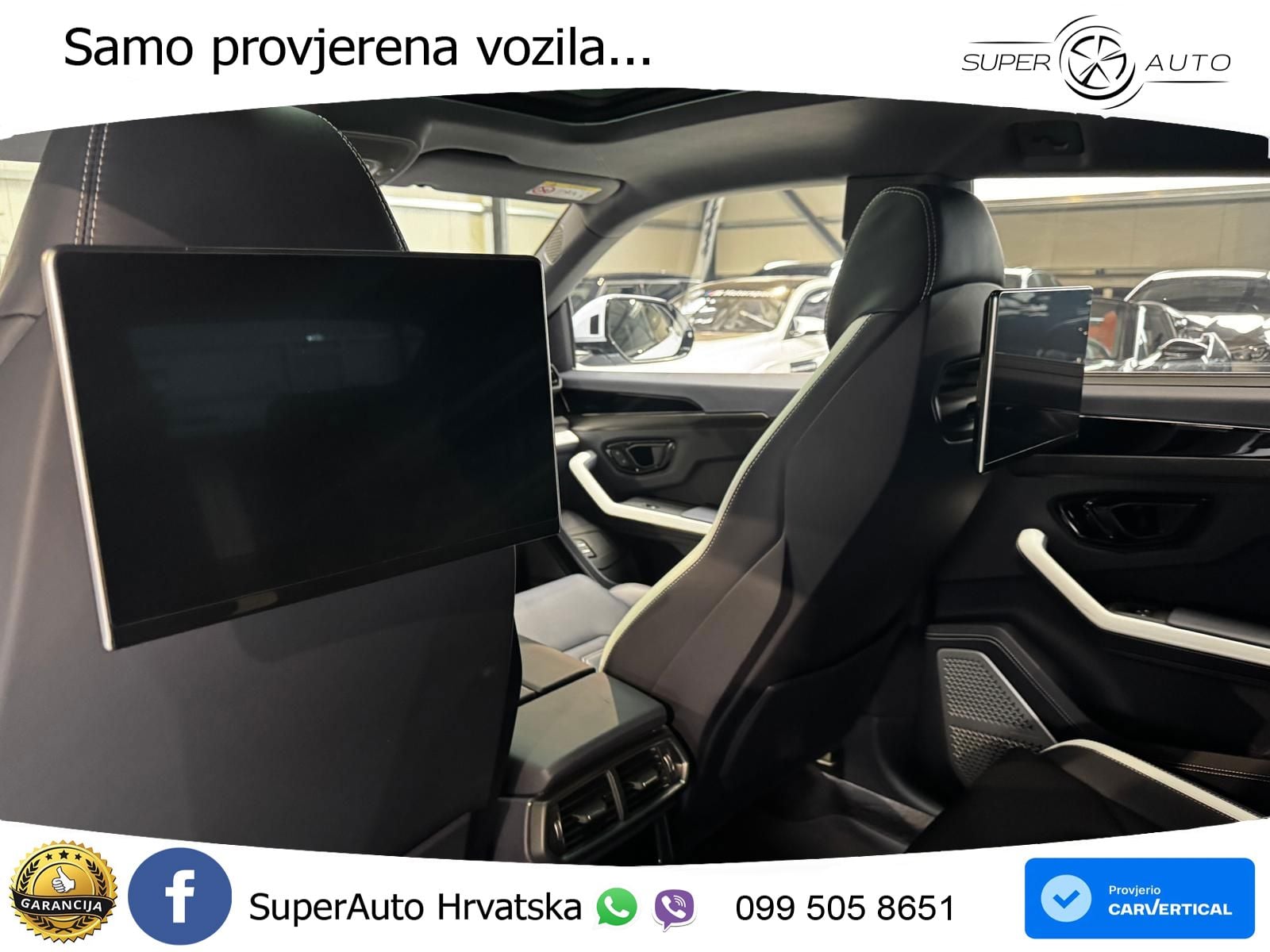 Lamborghini Urus SE 4.0 V8 (800 KS) 4WD Automatic ZRAČNI+ACC+GR SJED+KAM+PANO