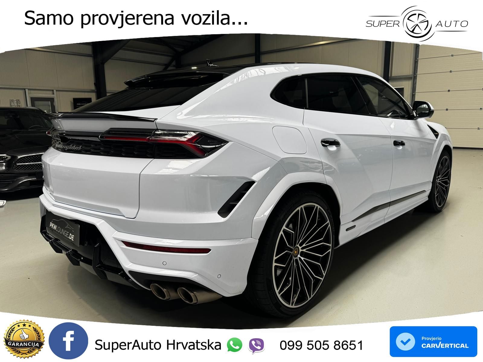Lamborghini Urus SE 4.0 V8 (800 KS) 4WD Automatic ZRAČNI+ACC+GR SJED+KAM+PANO