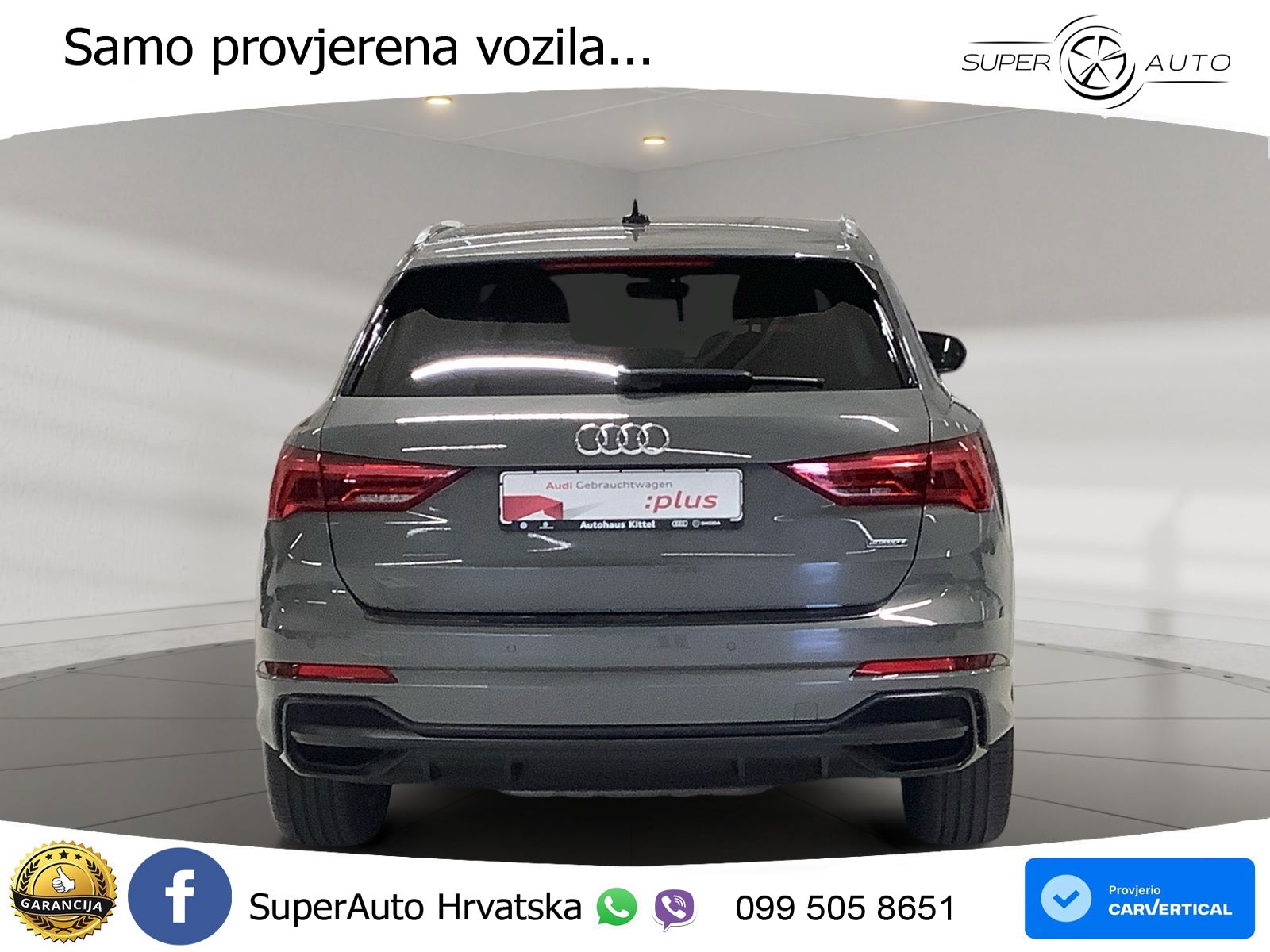 Audi Q3 45 TFSI (230 KS) quattro S tronic S line LED+GR SJED+ACC
