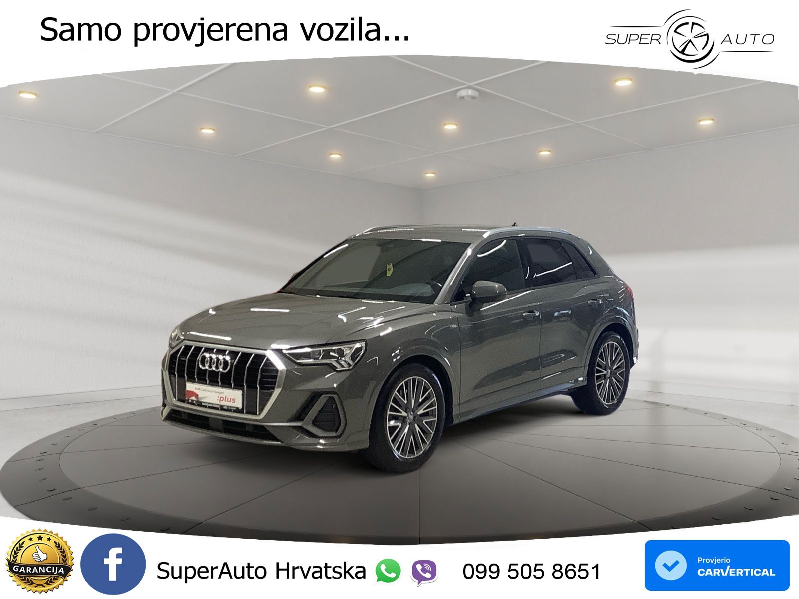 Audi Q3 45 TFSI (230 KS) quattro S tronic S line LED+GR SJED+ACC