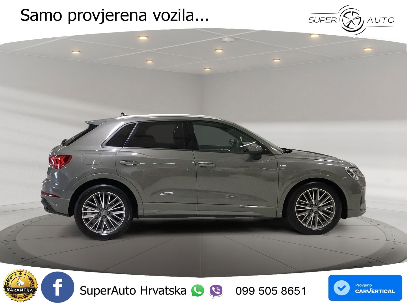 Audi Q3 45 TFSI (230 KS) quattro S tronic S line LED+GR SJED+ACC