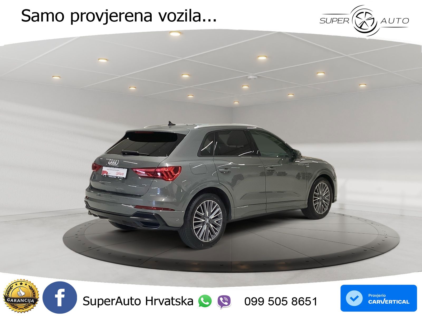 Audi Q3 45 TFSI (230 KS) quattro S tronic S line LED+GR SJED+ACC