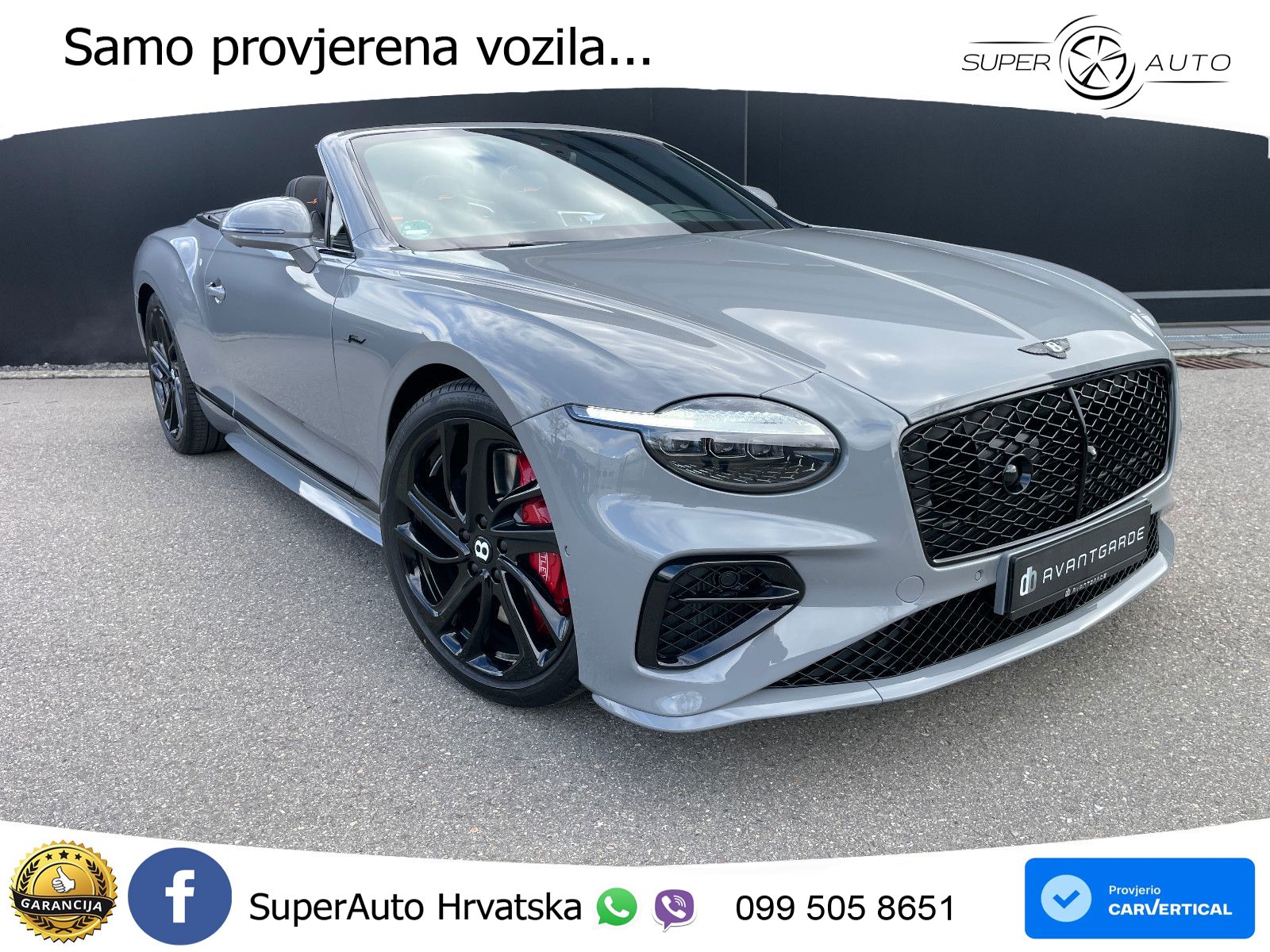 Bentley Continental GTC IV 4.0 V8 TFSi (782 KS) AWD DCT LED+GR SJED+ACC
