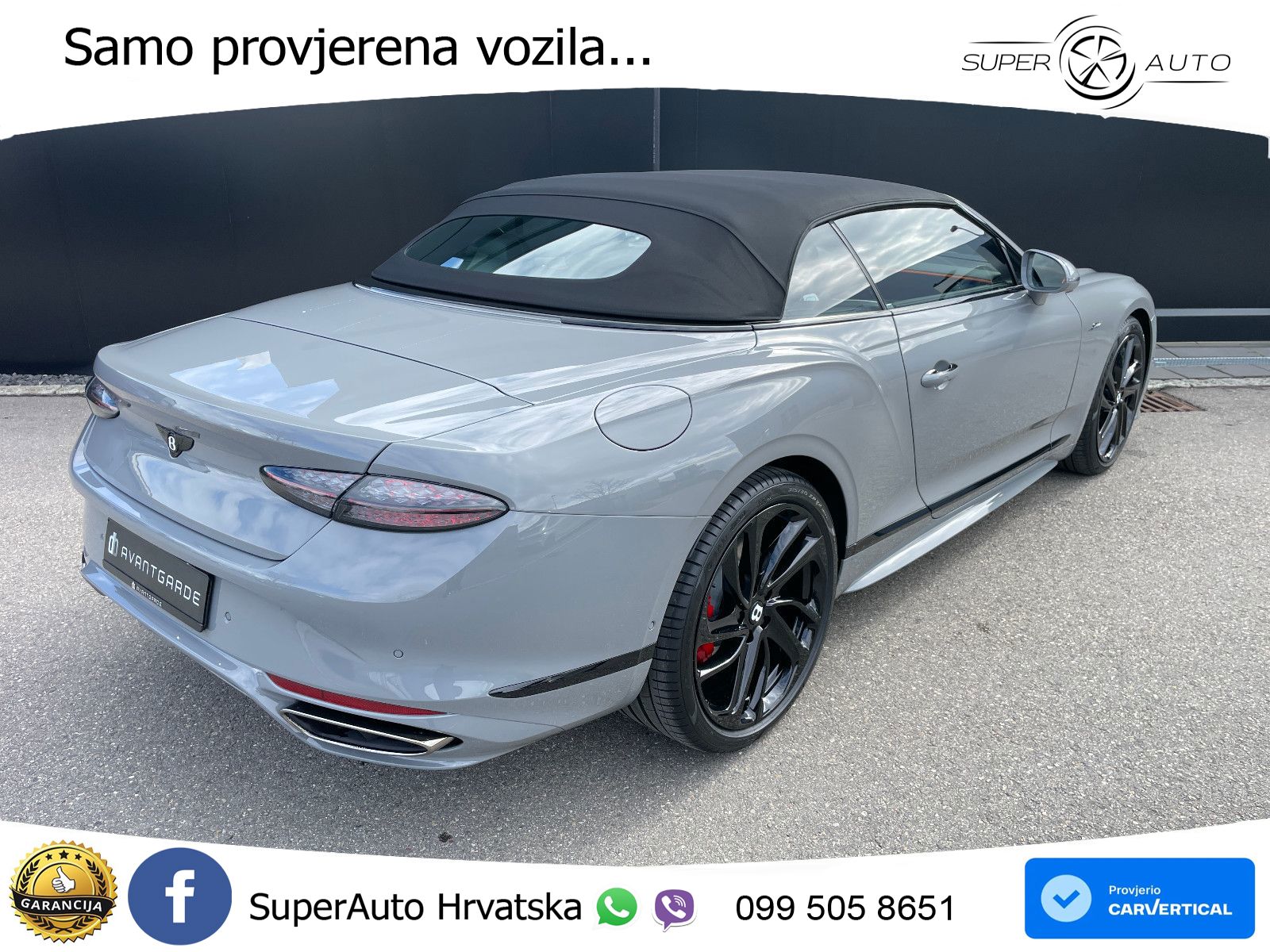 Bentley Continental GTC IV 4.0 V8 TFSi (782 KS) AWD DCT LED+GR SJED+ACC
