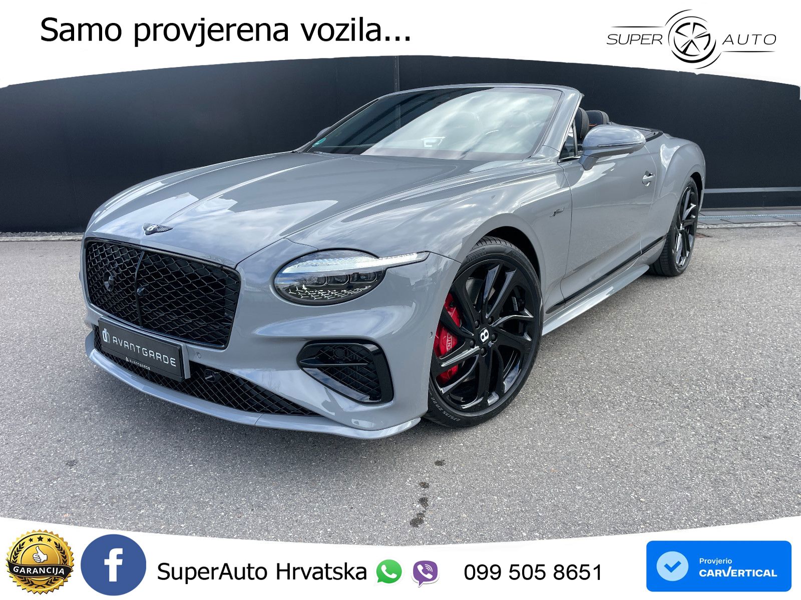 Bentley Continental GTC IV 4.0 V8 TFSi (782 KS) AWD DCT LED+GR SJED+ACC