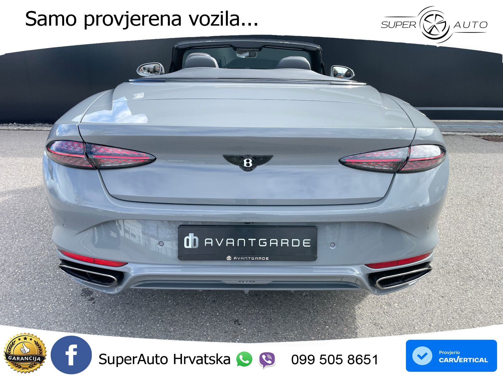 Bentley Continental GTC IV 4.0 V8 TFSi (782 KS) AWD DCT LED+GR SJED+ACC