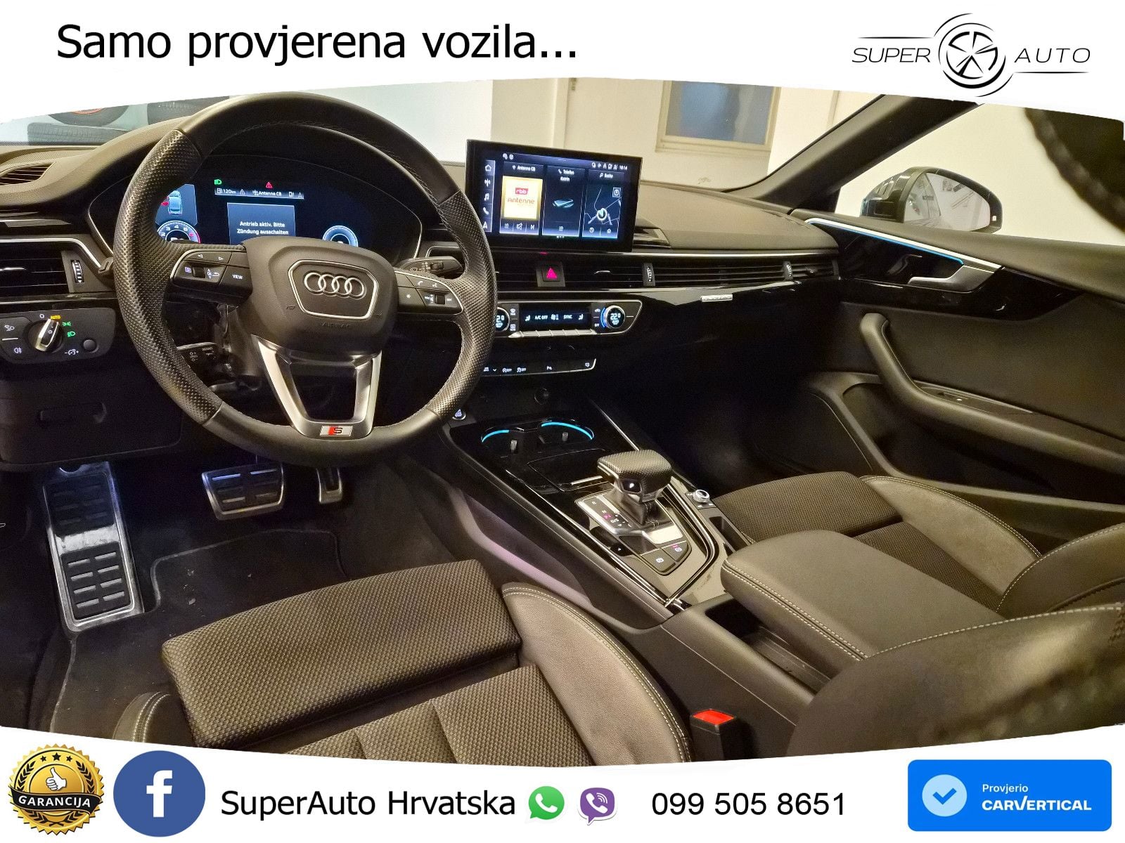 Audi A5 Sportback  40 TFSI (204 KS) quattro S tronic S line