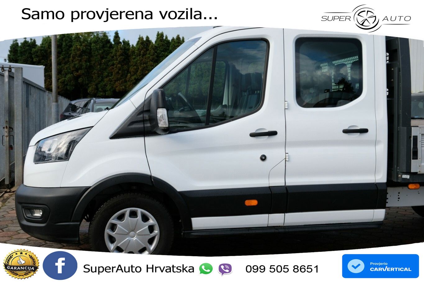 Ford Transit Pritsche 350 L3 DoKa Tempomat 131 KS