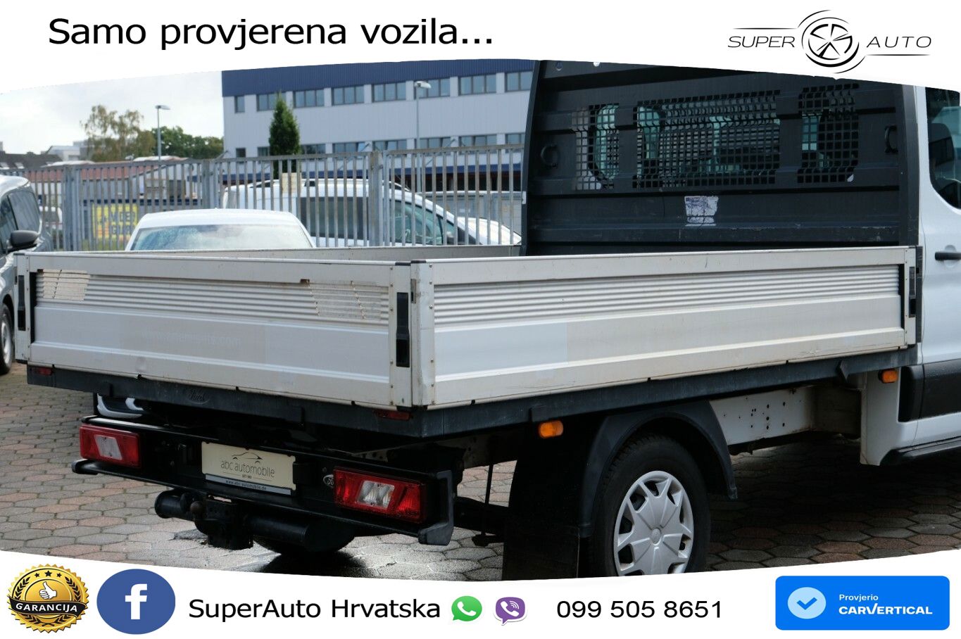 Ford Transit Pritsche 350 L3 DoKa Tempomat 131 KS