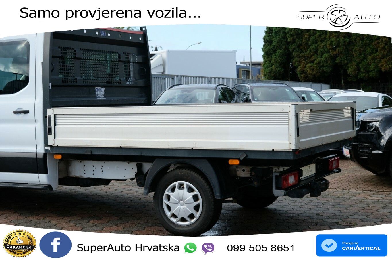 Ford Transit Pritsche 350 L3 DoKa Tempomat 131 KS