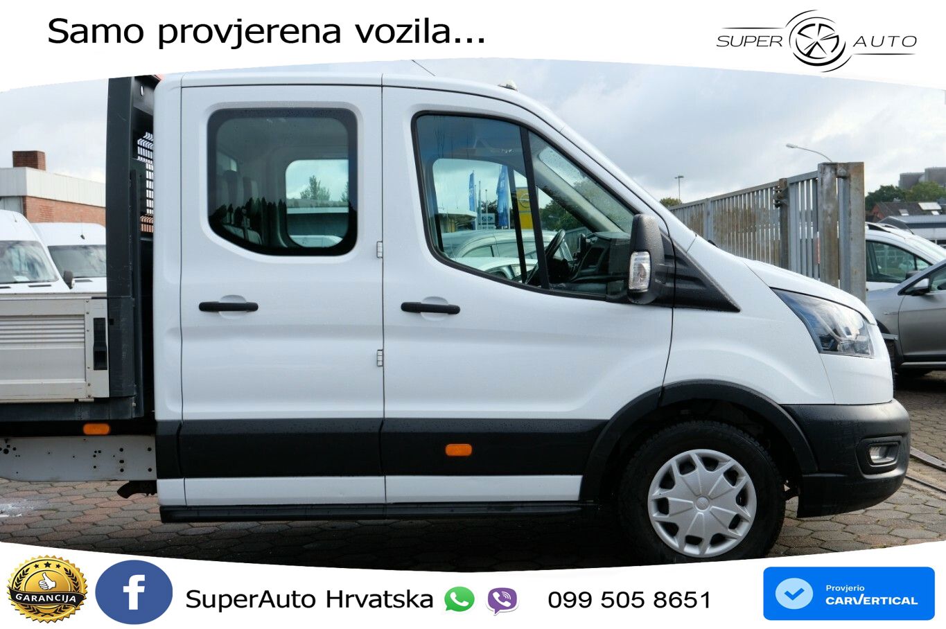Ford Transit Pritsche 350 L3 DoKa Tempomat 131 KS
