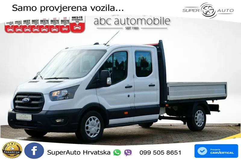 Ford Transit Pritsche 350 L3 DoKa Tempomat 131 KS